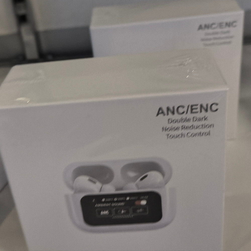 Wireless Earbuds with ANC/ENC - White